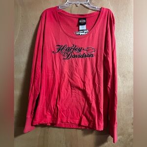 Harley-Davidson Vibrant Red Tee